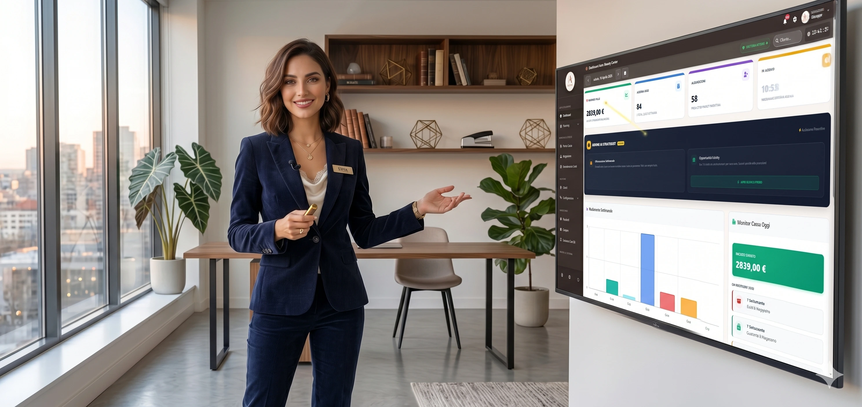 Adone Business Intelligence Dashboard