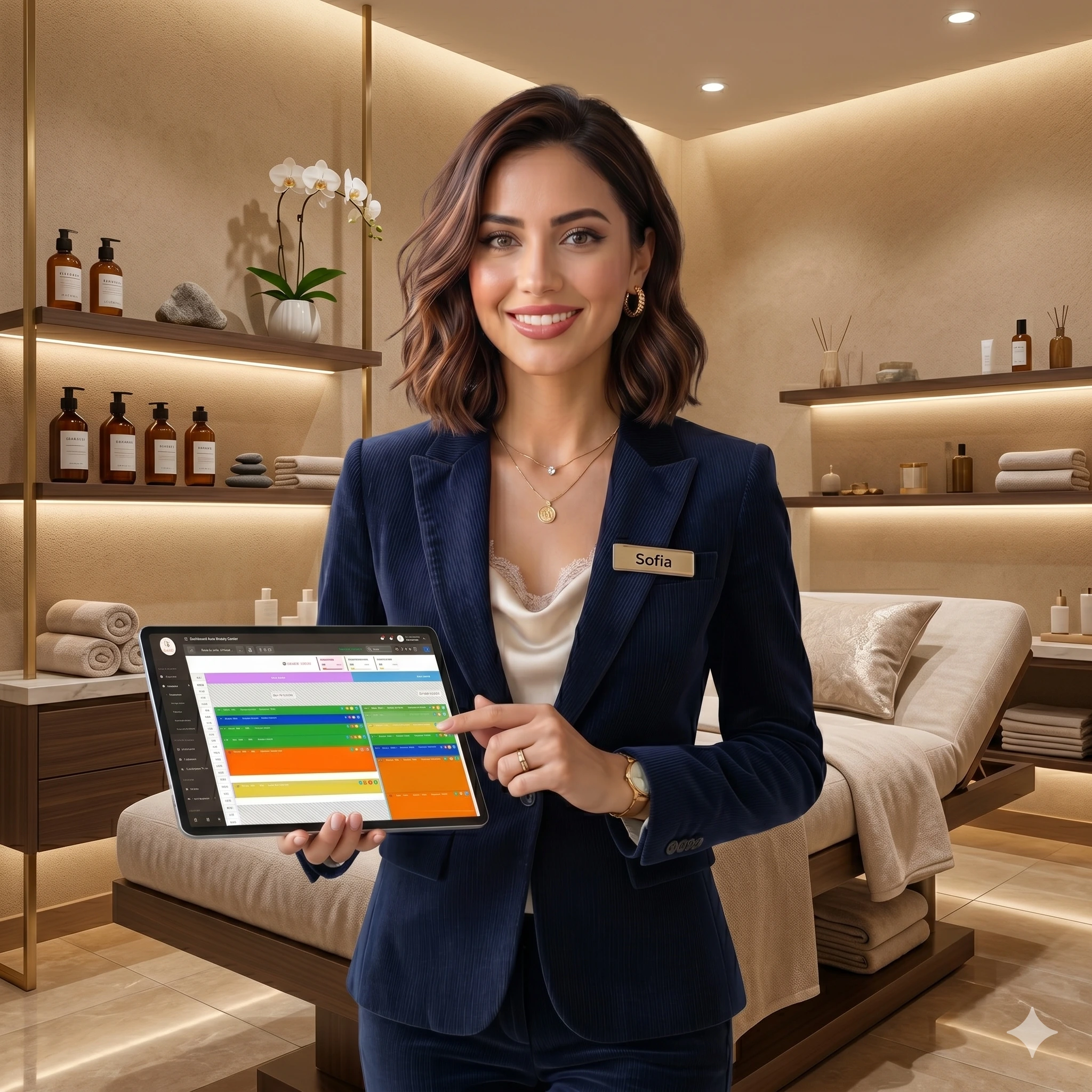 Sofia AI Assistant in Spa