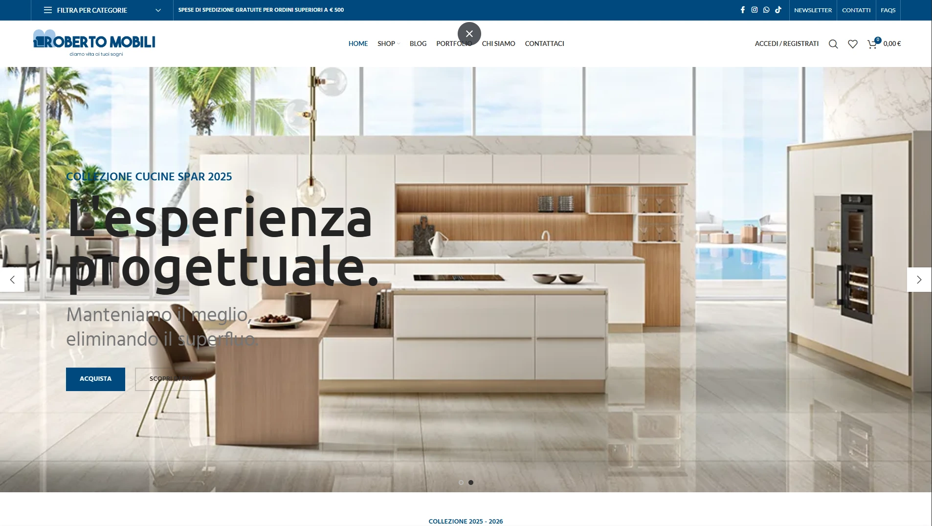 Roberto Mobili - Digital Showroom & E-Commerce